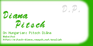 diana pitsch business card